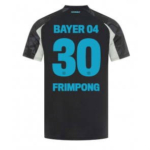 Billiga Bayer Leverkusen Jeremie Frimpong #30 Tredjeställ 2024-25 Kortärmad